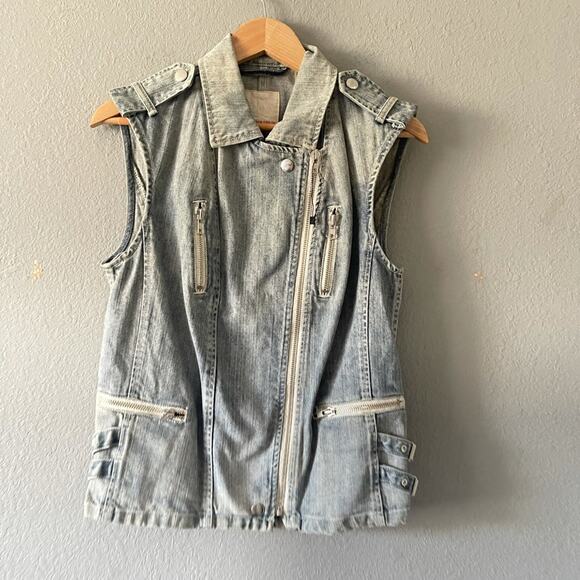 Rebecca Taylor Denim Vest - Picture 4 of 7